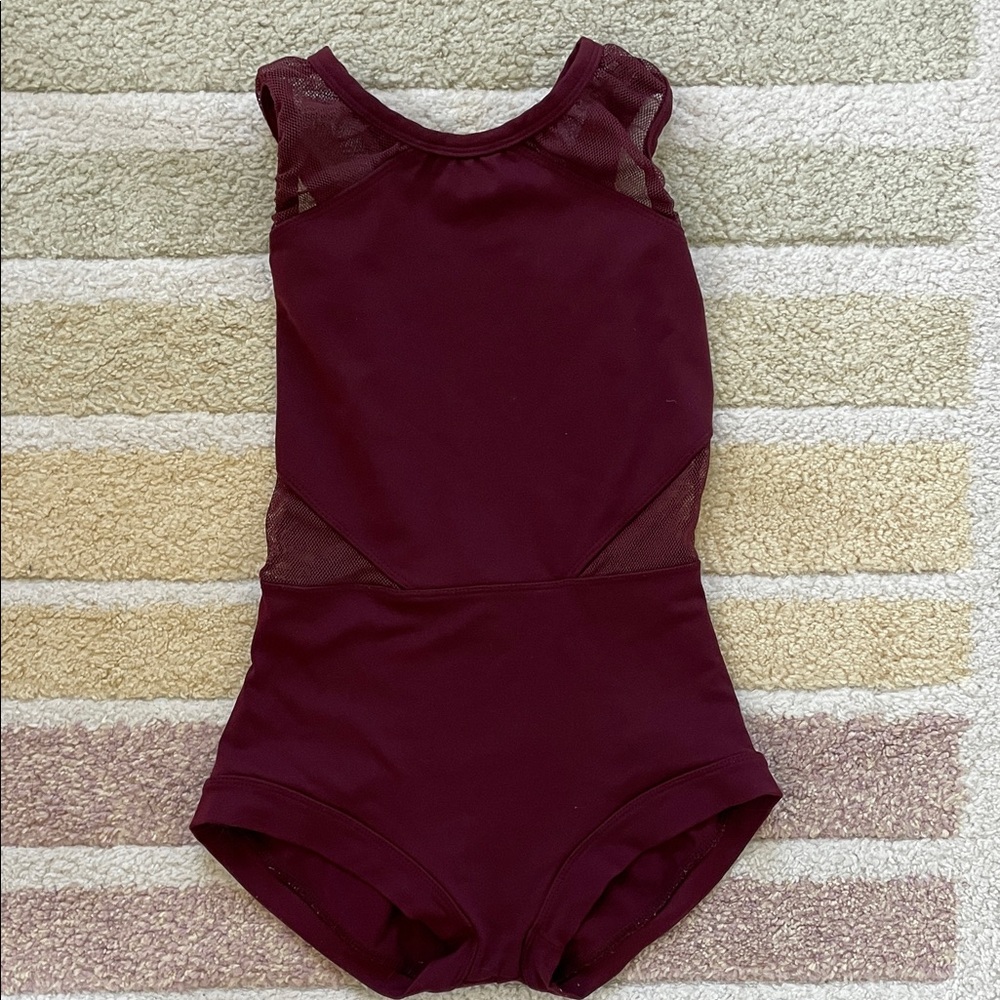 Five dancewear Burgundy Sleeveless Leotard